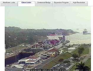 Panama Canal Live Cams
