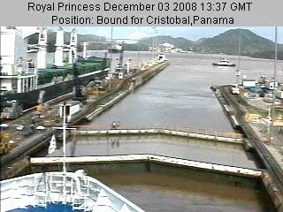View from the Royal Cruise Ships Live Webcam