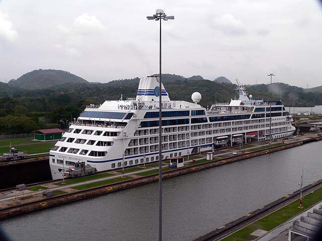 The Delphin Renaissance on her North Bound Panama Canal Transit