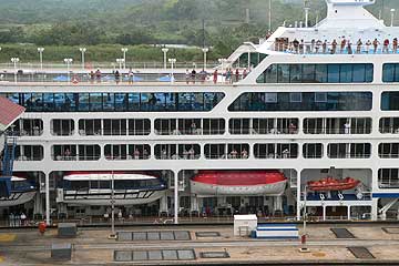 The Delphin Renaissance in the Miraflores Locks