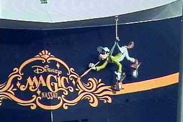The Disney Magic's magical touch