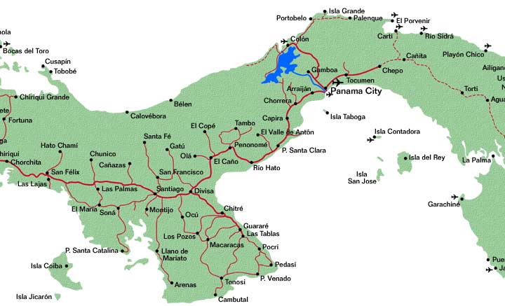 Panama Map