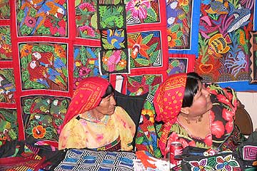 Panama handicrafts - Molas