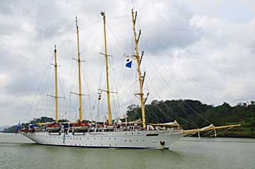The Star Flyer Sailing Ship near Gamboa 